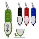 Buy Printed Push Pop Pen With Carabiner