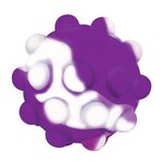 Push Pop Stress Ball - Purple-white