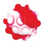 Push Pop Stress Ball - Red-white