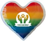 Rainbow Heart Bead Hot/Cold Pack -  