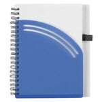 Rainbow Spiral Notebook With Pen -  