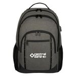 Reagan Heathered Backpack - Gray