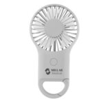 Rechargeable Handheld Fan With Carabiner