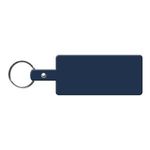 Rectangle Flexible Key Tag - Dark Blue