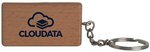 Rectangle Wooden Keyring -  