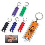 Buy Custom Printed Rectangular LED Key Chain