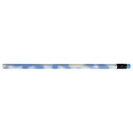 Recycled Mood Pencil with Matching Eraser - Blue-white