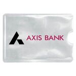 RFID Credit Card Protector Sleeve - Silver