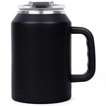 Rhino Mug & Straw Lid with Locking Flip Closure 50oz. - Black