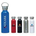 Ria 28 oz. Single Wall Stainless Steel Bottle -  