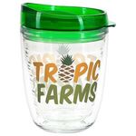 Riverside 12 oz Tritan™ Tumbler with Translucent Lid - Clear Green