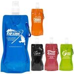 Buy Roll Up 18 Oz Foldable Water Bottle With Matching Carabiner