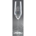 Buy Champagne Glass Custom Etched Rona Flute Glass 7.5 Oz