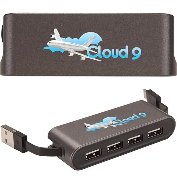 Main Product Image for Custom Printed Rondo Type-C USB Hub