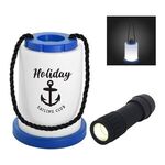 Rope Accent Lantern Flashlight - Blue