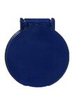 Round Compact Mirror - Blue