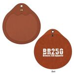 Round Tech Accessories Pouch - Brown