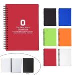 Rubber Spiral Notebook - White