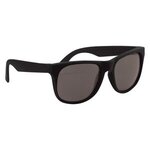 Rubberized Sunglasses - Black