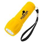 Rubberized Torch Light With Strap -  