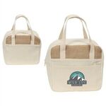 Savanna Jute & Recycled Cotton Cooler Bag -  