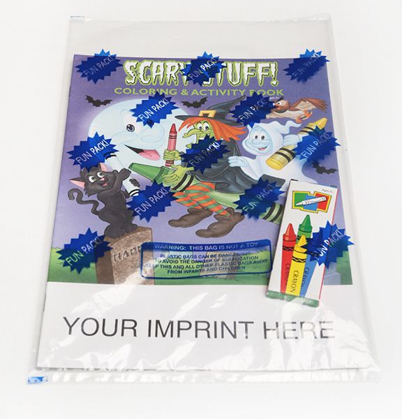 Main Product Image for Scary Stuff Coloring Book Fun Pack USA Made