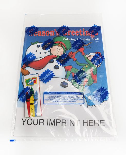 Main Product Image for Season's Greetings Coloring And Activity Book Fun Pack USA Made