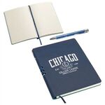 Seminar Soft-Cover Journal with Pen - Navy Blue