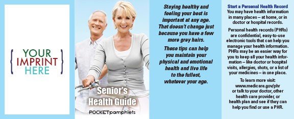 Main Product Image for Senior's Health Guide Pocket Pamphlet USA Made