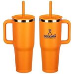 SENSO® Summit 40 oz Insulated Stainless Steel Travel Mug wi - Orange