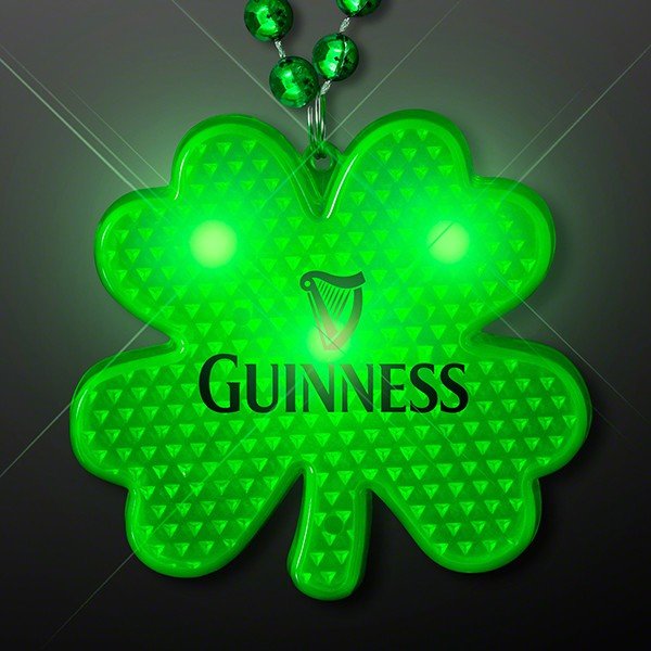 Main Product Image for Shamrock Flashing LED Necklace