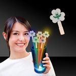 Buy Swizzle Stick Toppers Shamrock Glow Light Up