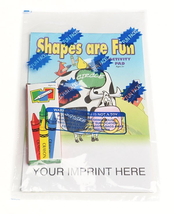 Main Product Image for Shapes Are Fun Activity Pad Fun Pack USA Made