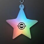 Shining Star Deco Light Necklace - Blue-green-pink