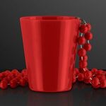 Shot Glass Bead Necklace (NON-Light Up) -  