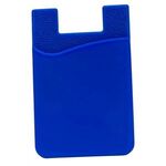 Silicone Phone Wallet - Blue