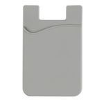 Silicone Phone Wallet - Gray