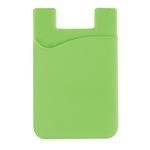 Silicone Phone Wallet - Lime