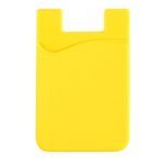 Silicone Phone Wallet - Yellow
