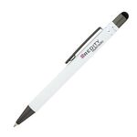 Silvana Soft-Touch Ballpoint Pen / Stylus - White