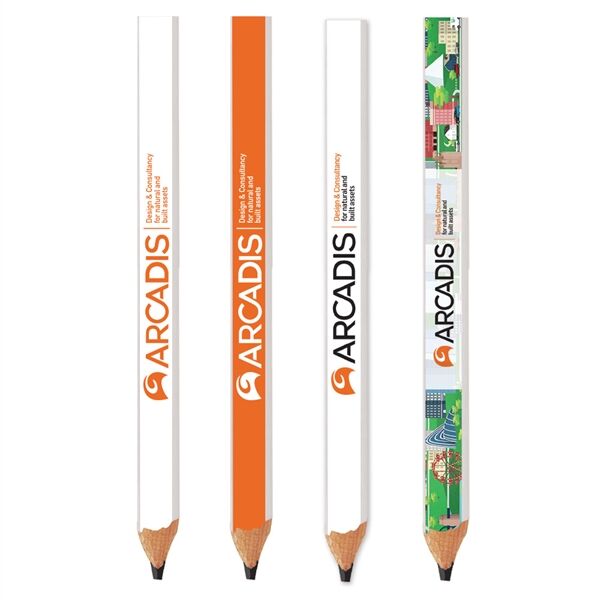 Main Product Image for Full Color Carpenter Pencil