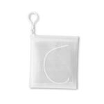 Single 3-Ply Mask Pack in PEVA Zip Bag - White