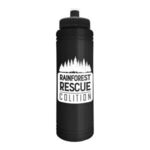 Slim line - 25 oz. Eco Water Bottle with Push-pull lid - Black