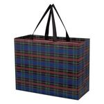 Soho Tartan Laminated Non-Woven Shopper Bag -  