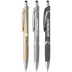 Buy Custom Printed Solana Softy Metallic Pen With Stylus