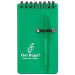 Spiral Jotter & Pen - Frost Green