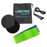 Sport  Fitness Gift Set - Medium Black