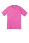Sport-Tek Youth PosiCharge Competitor Tee. - Neon Pink