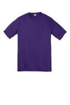 Sport-Tek Youth PosiCharge Competitor Tee. - Purple