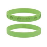 St. Patrick's Day Silicone Wristband